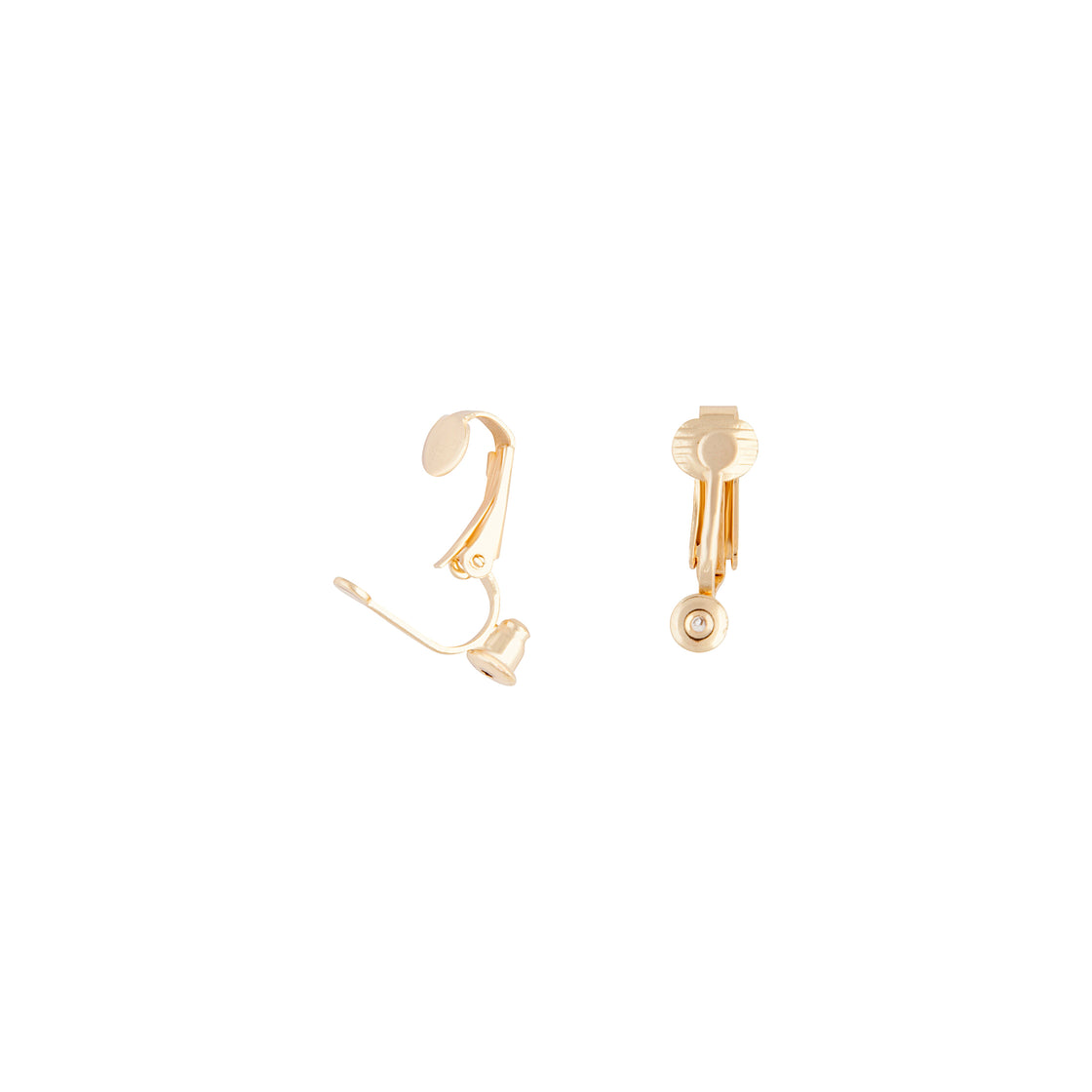 Gold Clip On Stud Earrings Converters