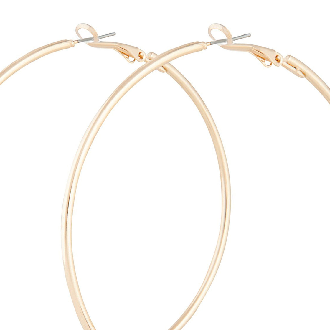 Gold Classic Hoop Earrings