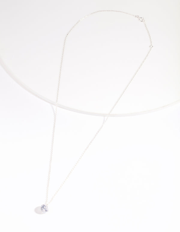 Sterling Silver Treasure Gem Necklace