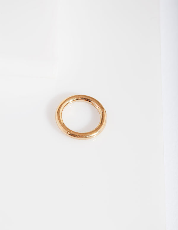 Gold 5mm Clicker Earring