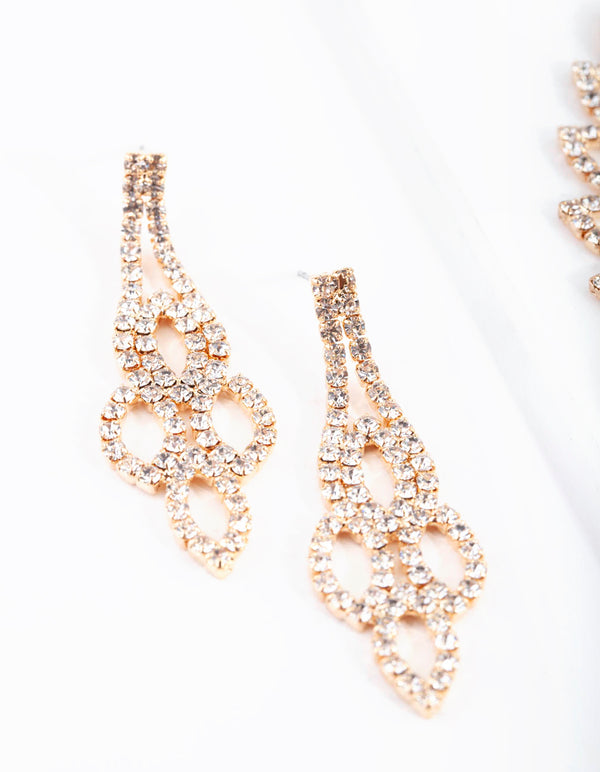 Gold Decorative Cupchain Set