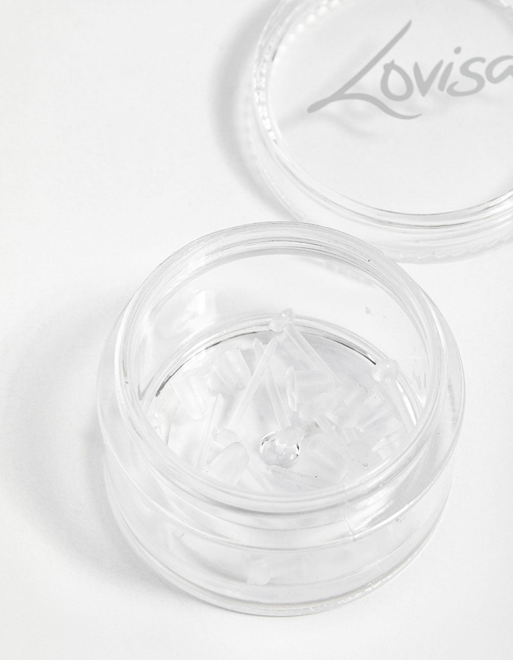 Plastic Sensitive Silicone Earrings