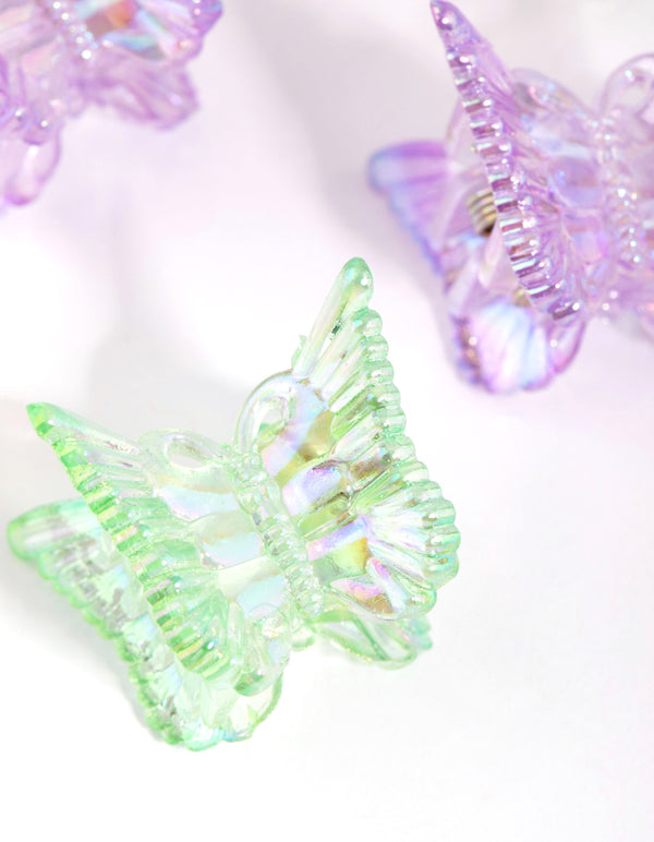 Acrylic Mixed Butterfly Mini Claw Pack