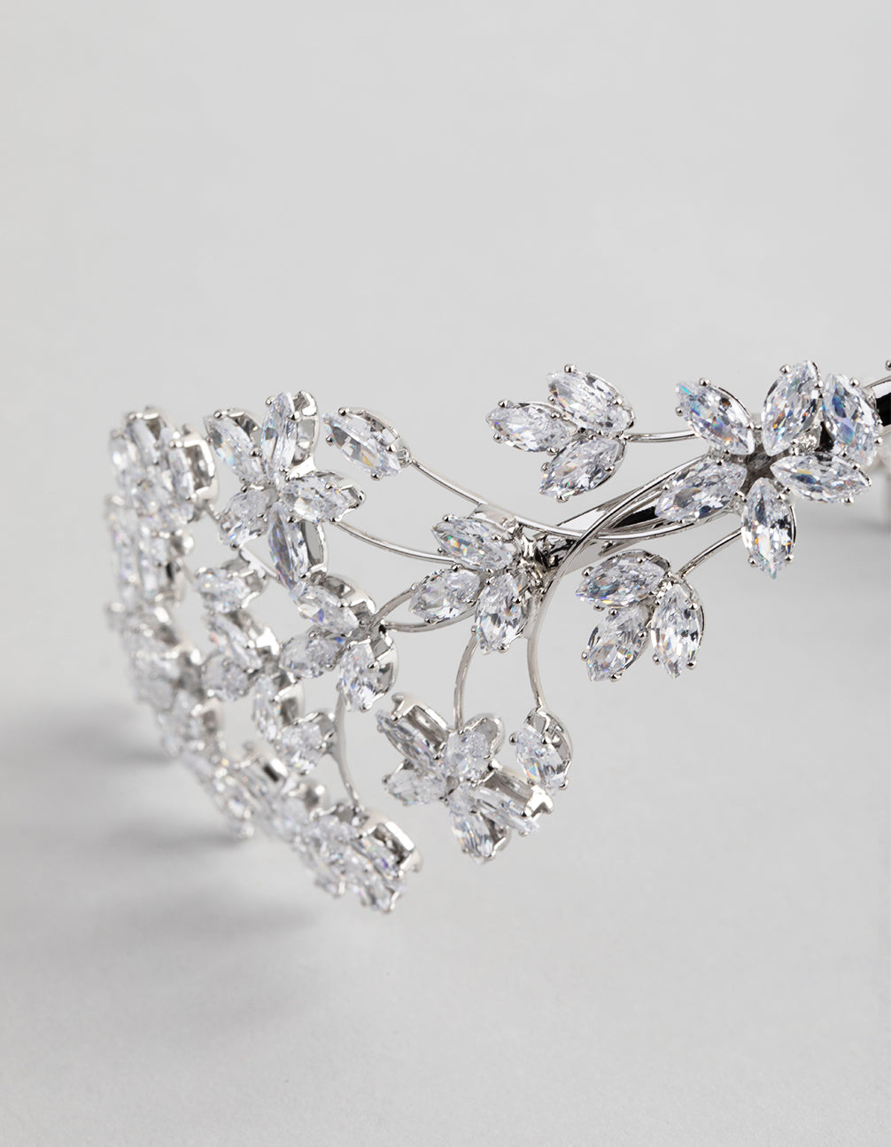 Silver Statement Flower Alice Band