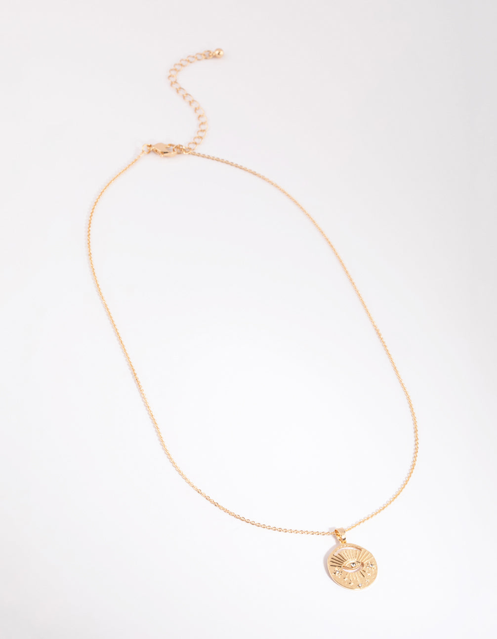 Gold Celestial Pendant Necklace