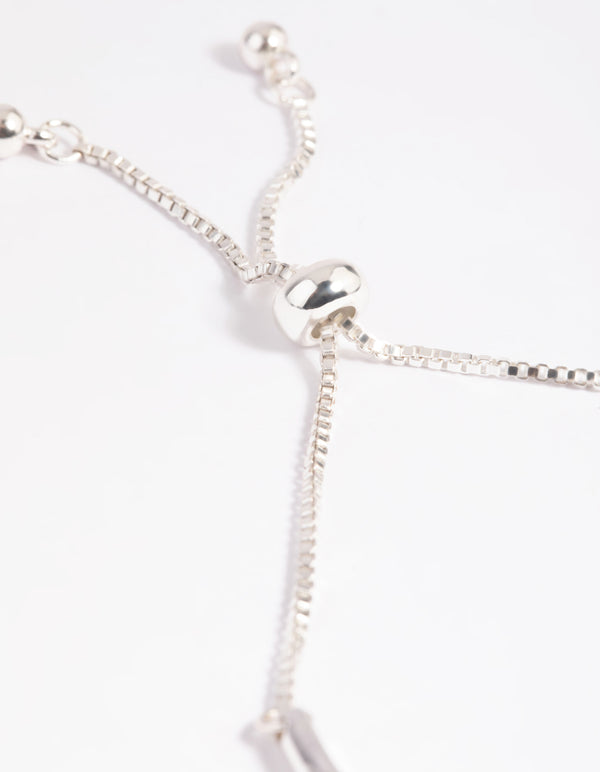 Silver Toggle Cuff Bracelet