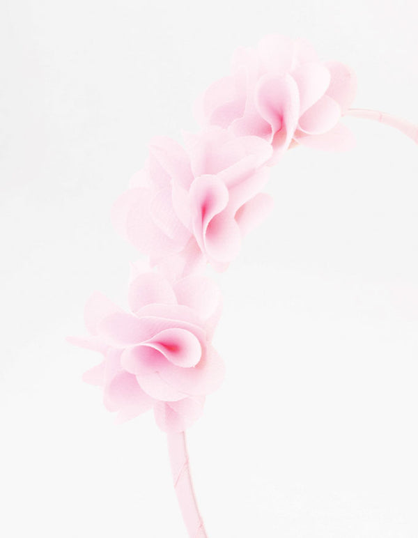 Kids Side Flower Petal Headband