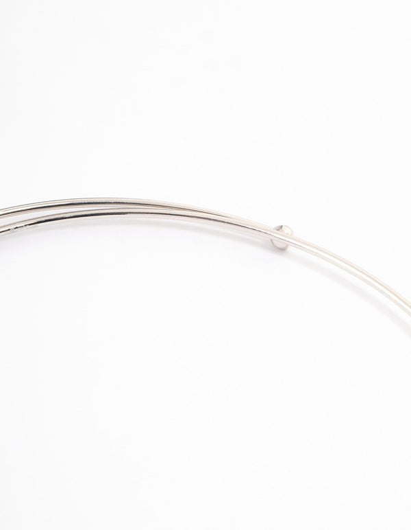 Silver Wire Dragon Necklace