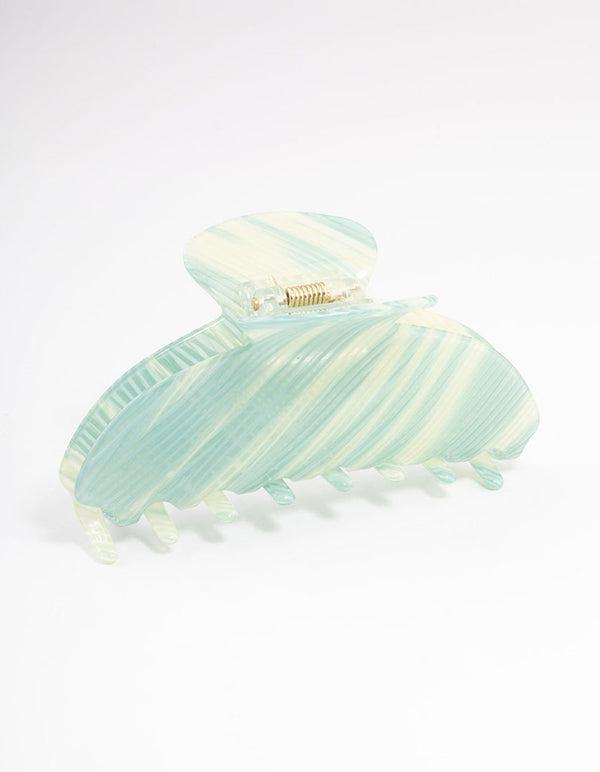 Acrylic Diagonal Claw Clip