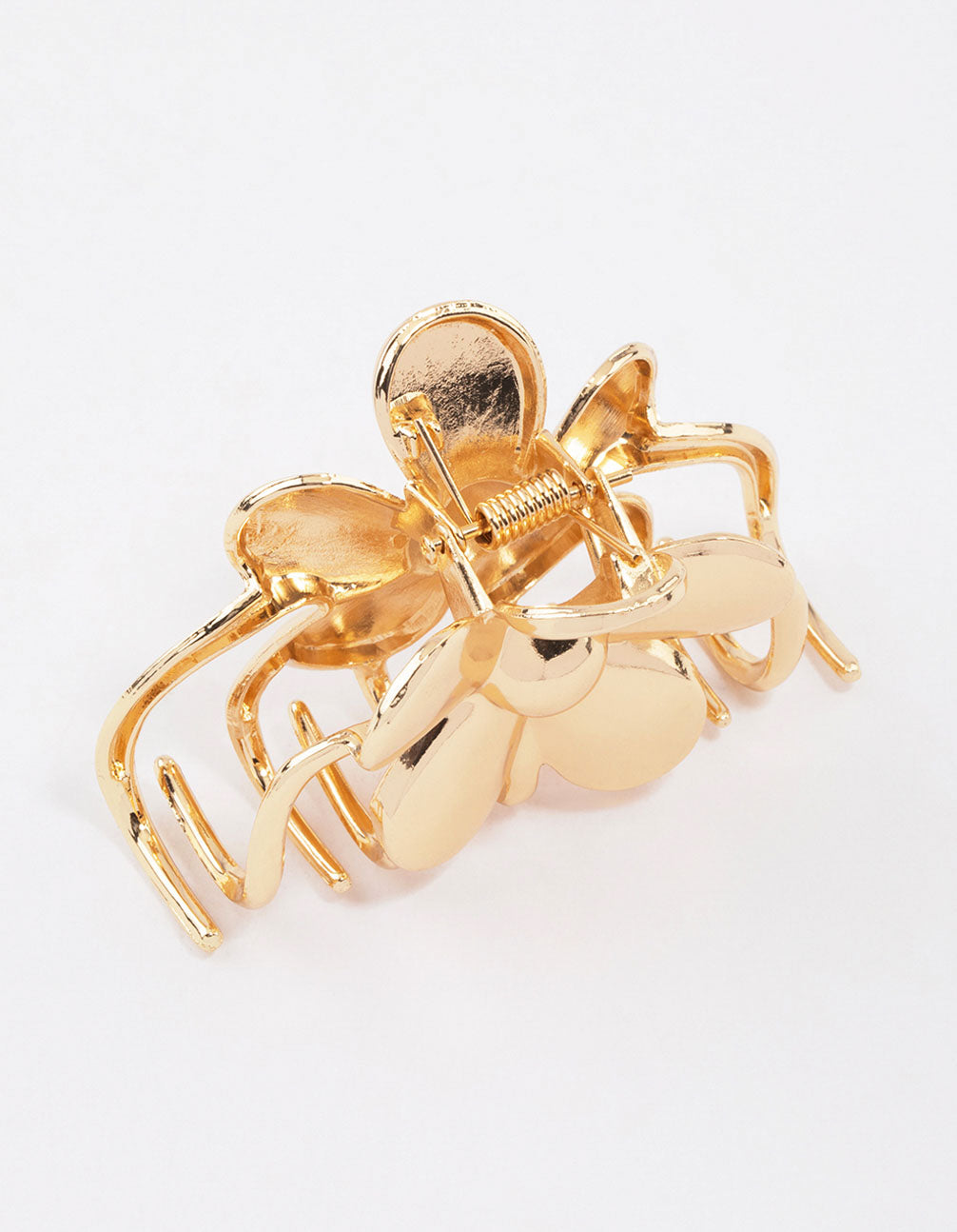 Gold Daisy Hair Claw Clip