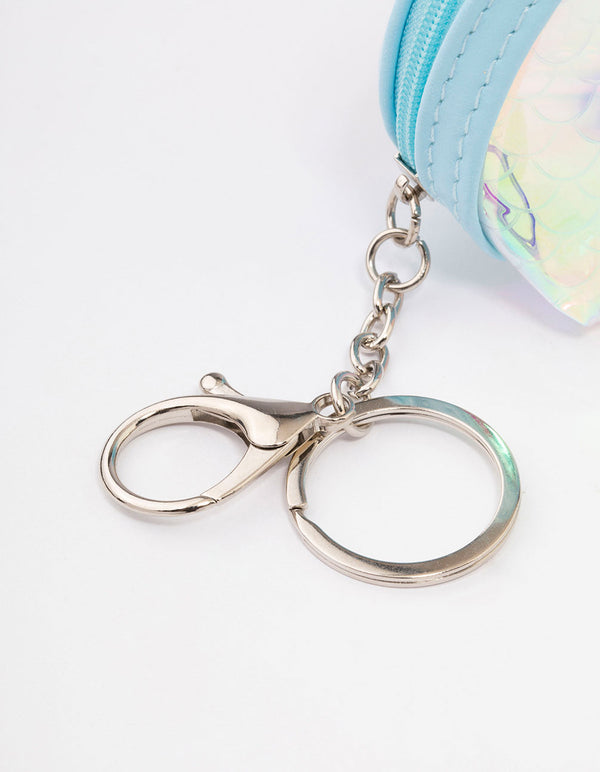 Kids Faux Leather Large Key Chain
