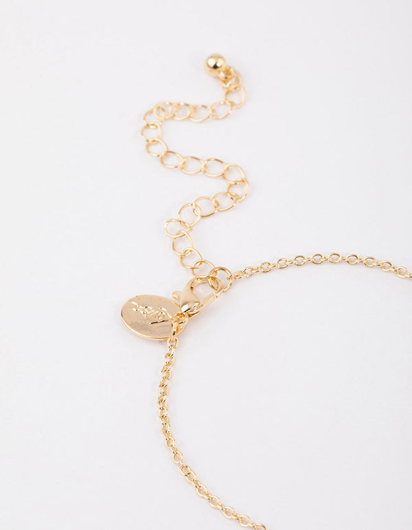 Gold & Silver Open Heart Bestie Necklace Pack