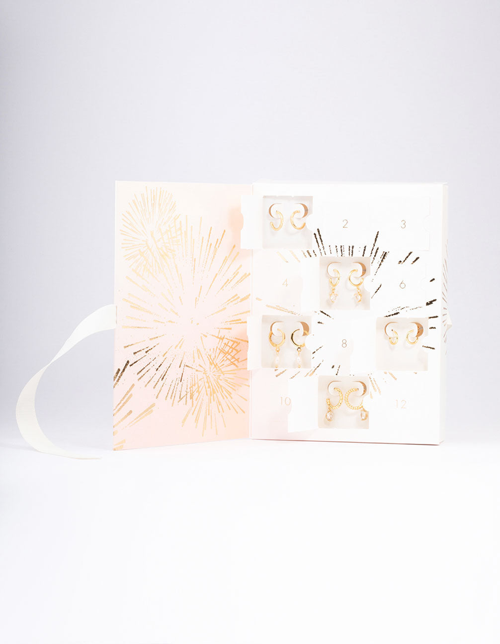 Gold Plated Freshwater Pearl 12 Days of Christmas Advent Calendar