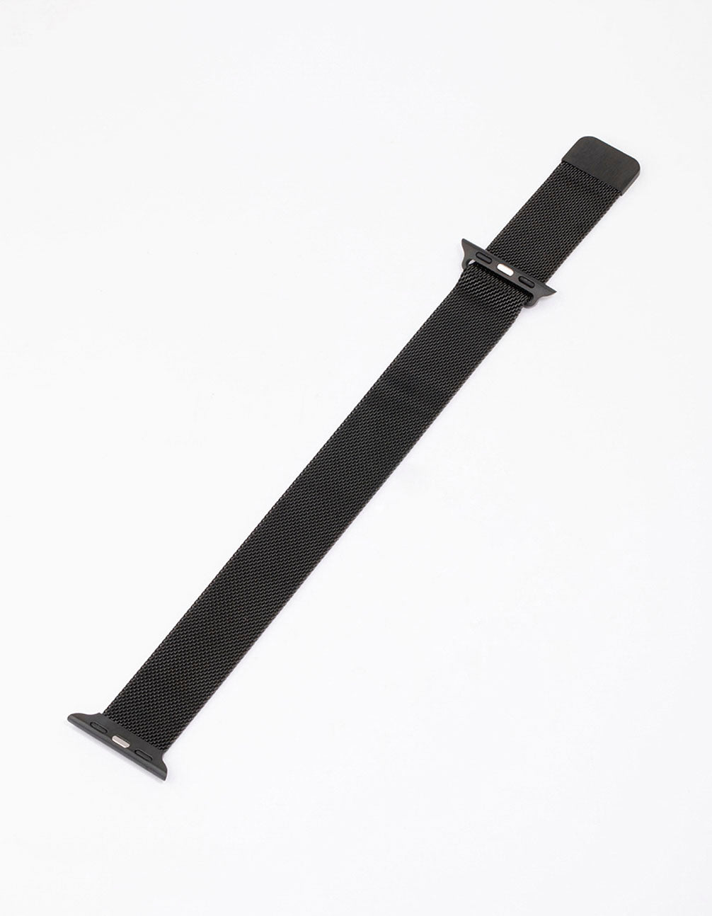 Black Coated Stainless Steel Mesh Watch Band 42/44/45mm