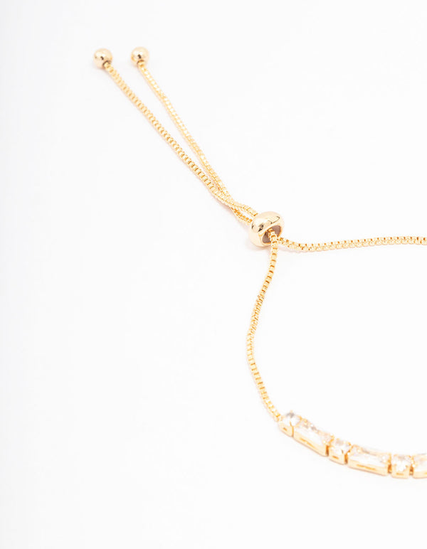 Gold Cubic Zirconia Mixed Stone Jewellery Set