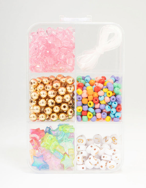 Heart Make Your Own Beaded Friendship Bracelet Kit