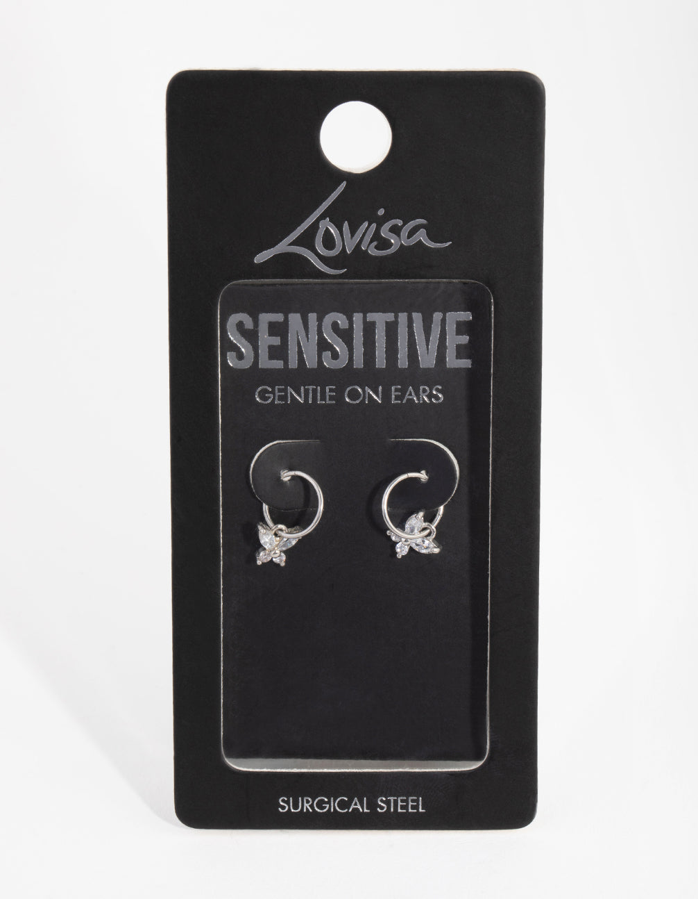 Fine Surgical Steel Sleeper Earrings 10MM