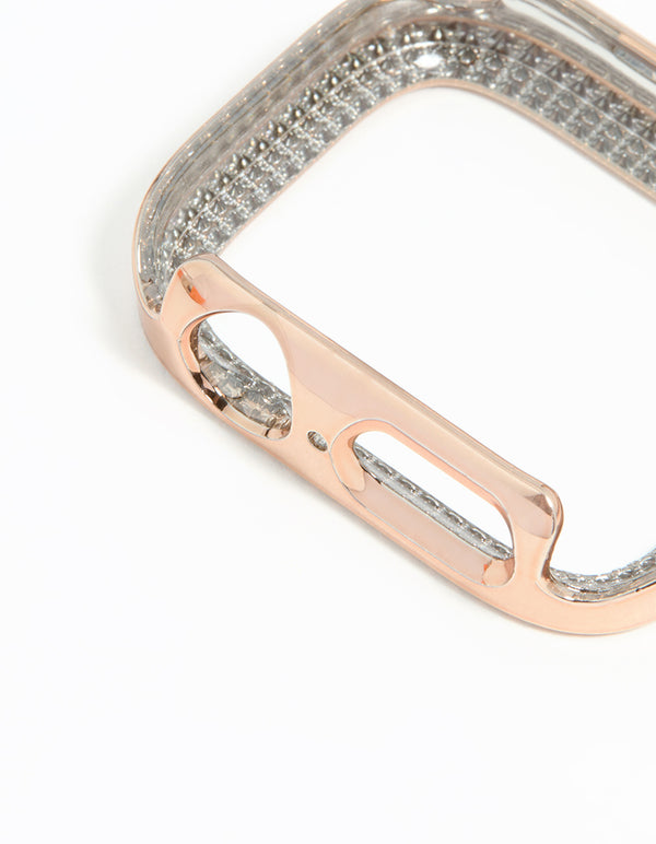 Rose Gold Diamante Watch Cover 40/41 mm
