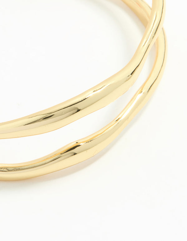 Gold Layered Wrist Cuff