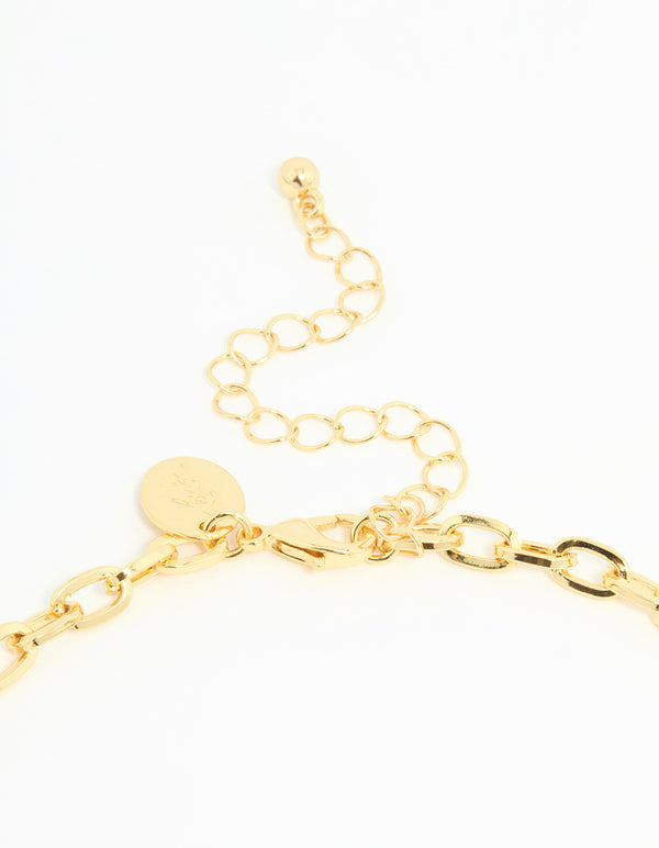 Gold Dainty Chain Necklace