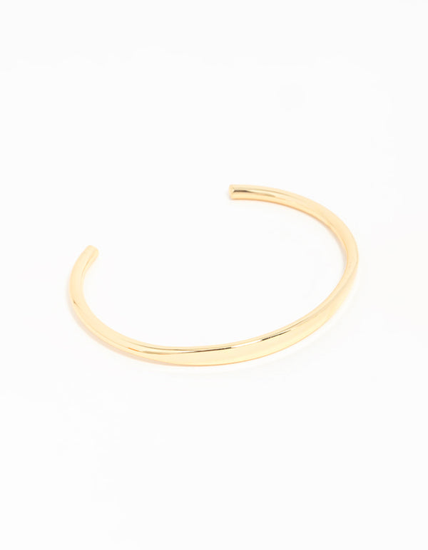 Gold Open Wrist Cuff
