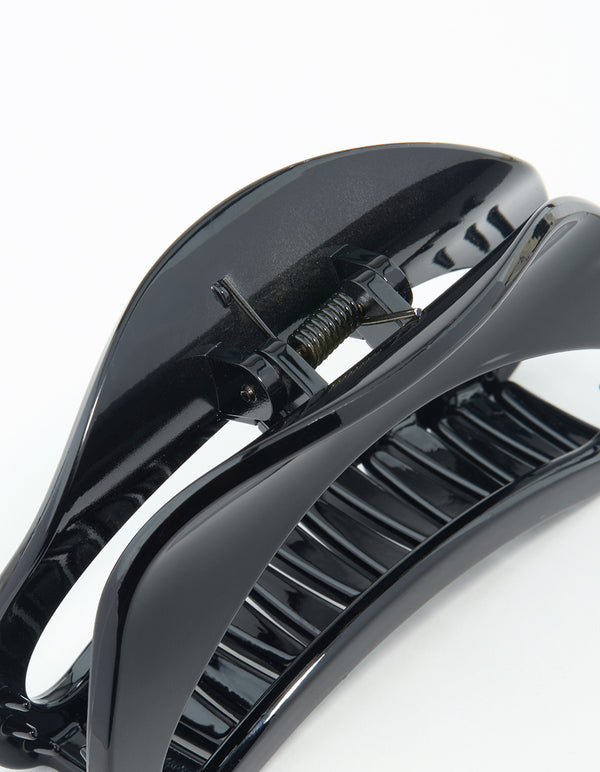 Black Triangle Claw Clip