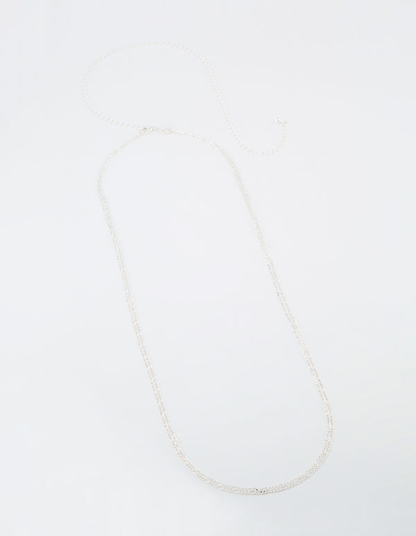 Silver Layered Waist Chain