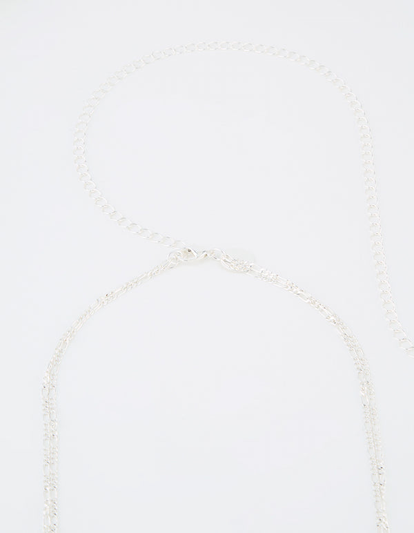 Silver Layered Waist Chain
