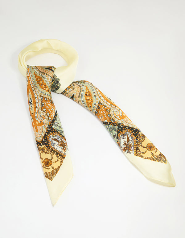 Paisley Western Fabric Scarf