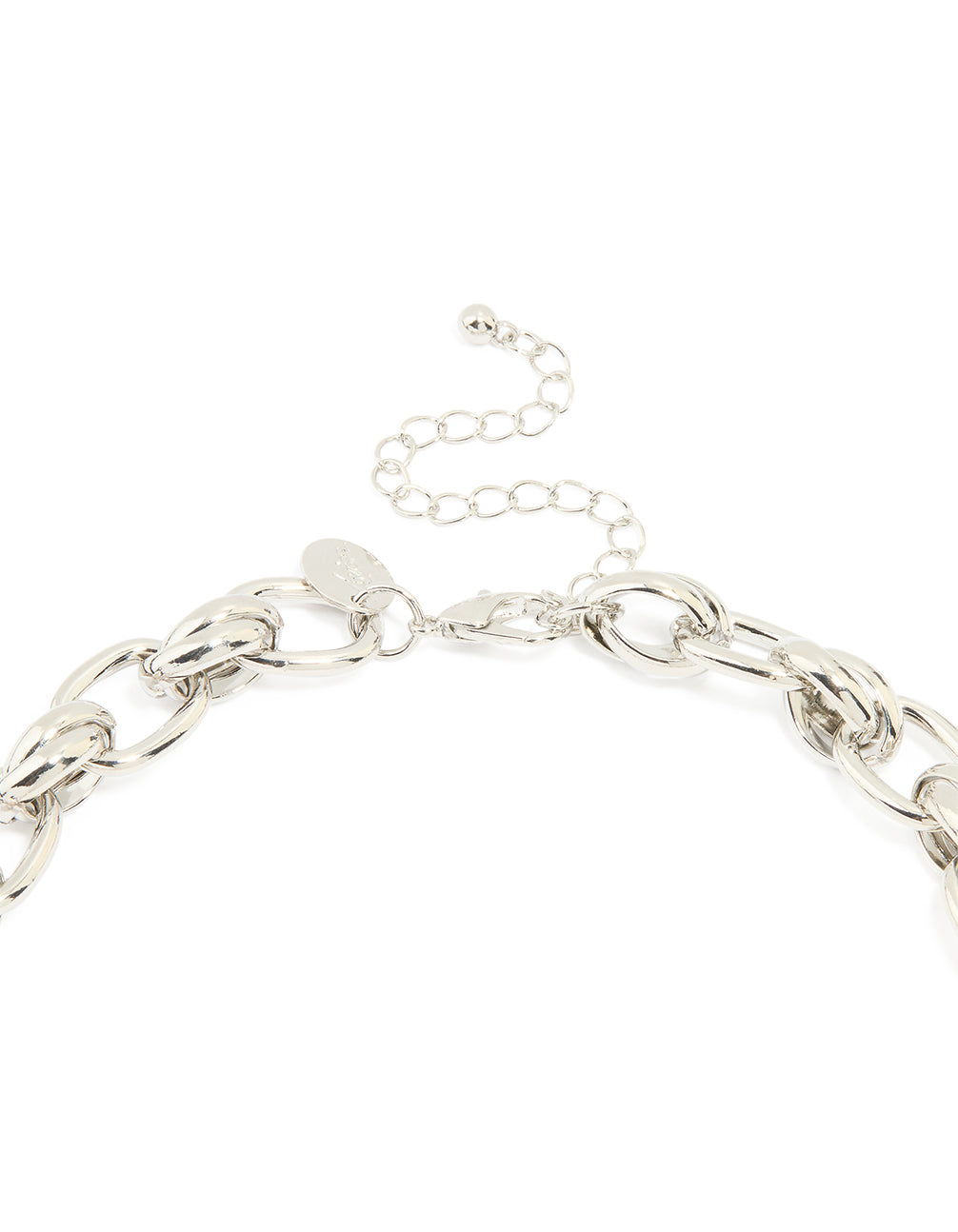 Silver Chunky Chain Necklace