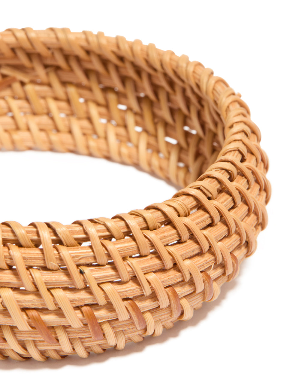 Brown Woven Bangle