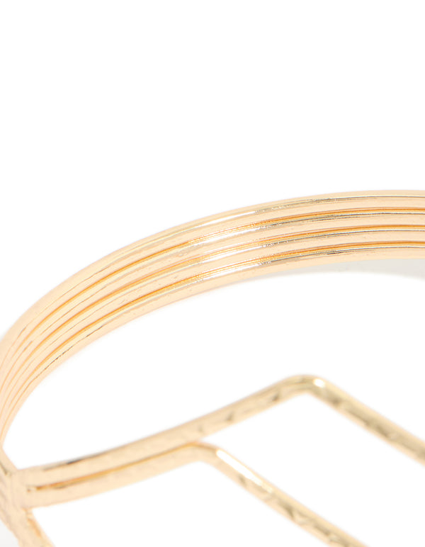 Gold Roman Style Arm Cuff