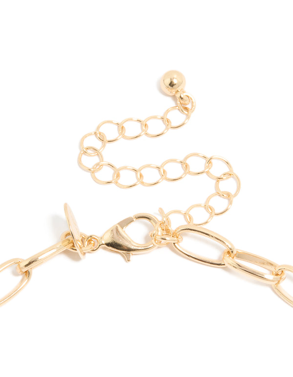 Gold Celestial Charm Necklace
