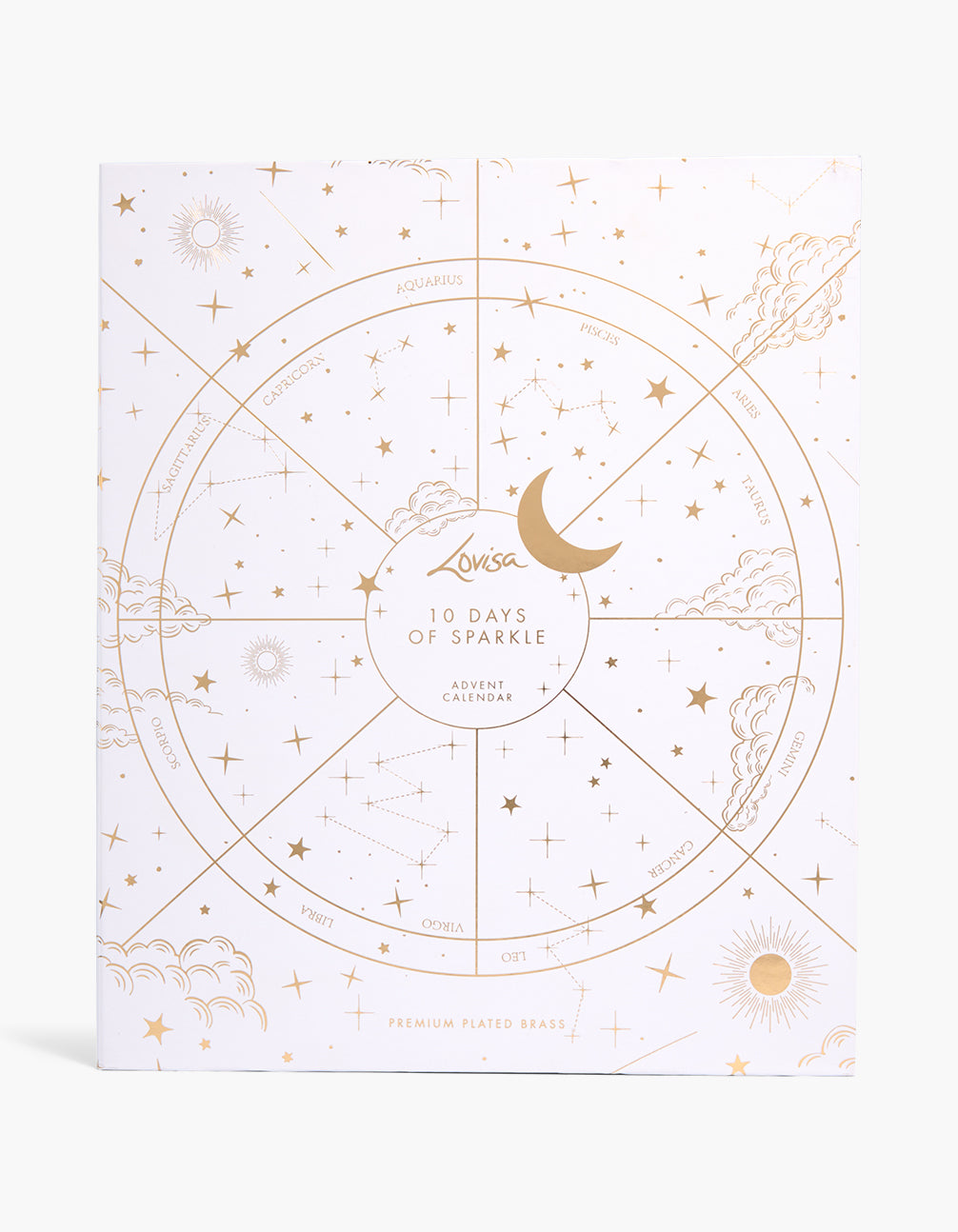10 Day Gold Plated Advent Calendar