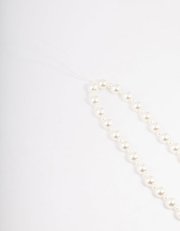 Pearl Phone Charm