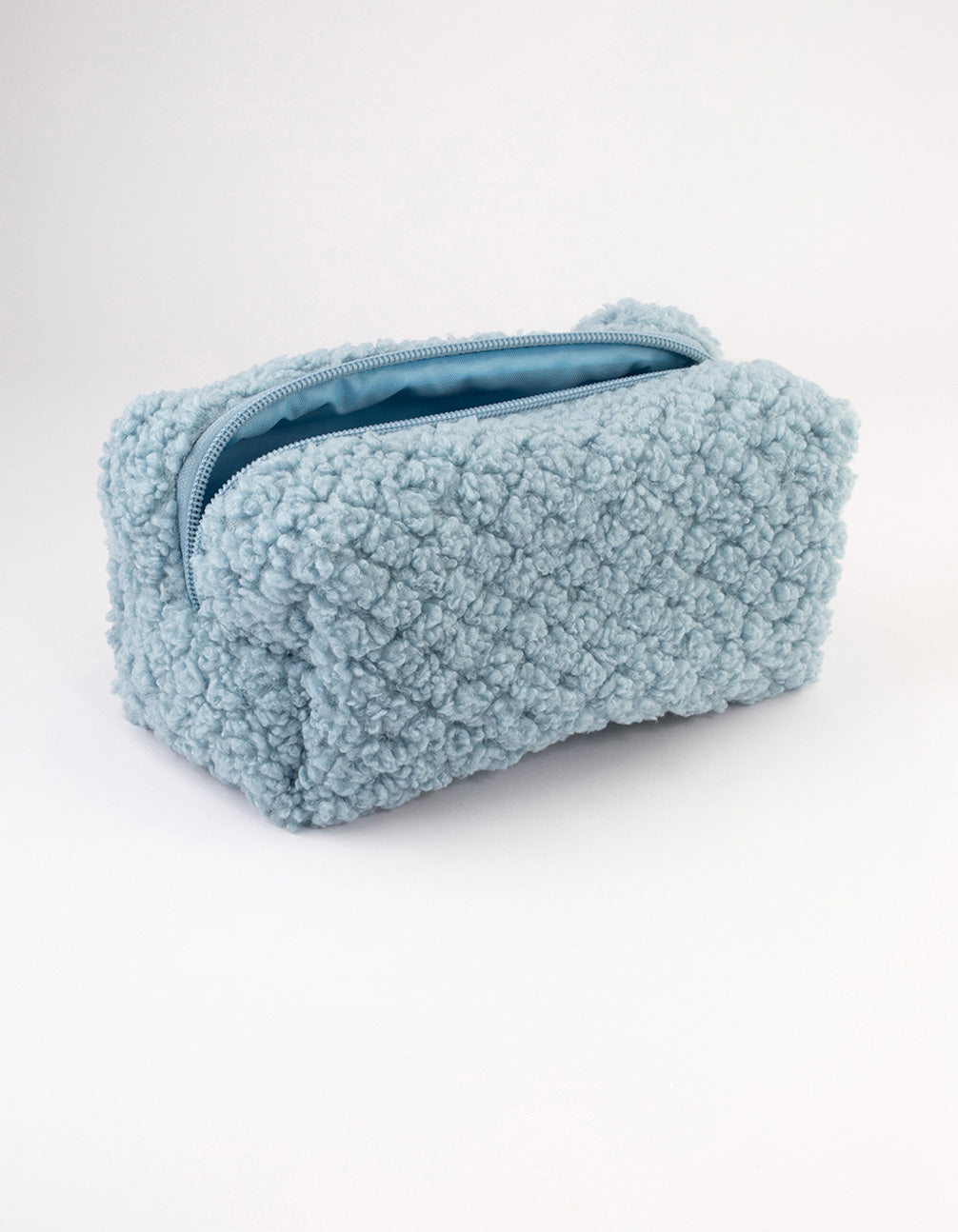 Blue Teddy Cosmetic Case