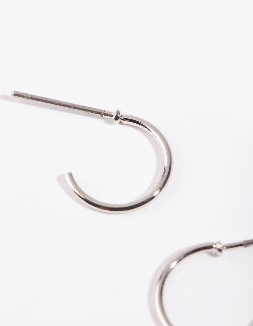 Silver Mini Hoop Earrings
