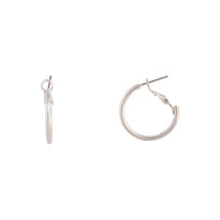 Silver Hoop Earrings 20mm - link has visual effect only