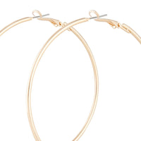 Gold Classic Hoop Earrings - link has visual effect only