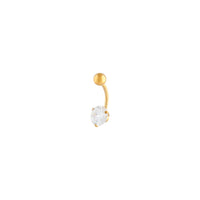 Gold Stone Claw Belly Bar - link has visual effect only