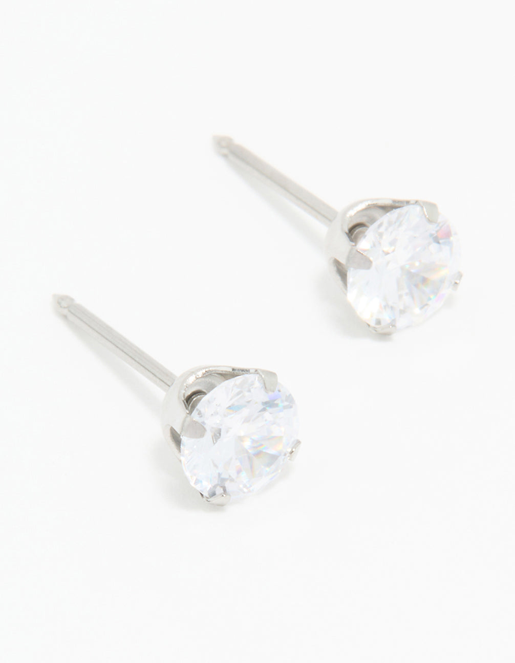 Surgical Stainless Steel 5MM Cubic Zirconia Piercing Stud