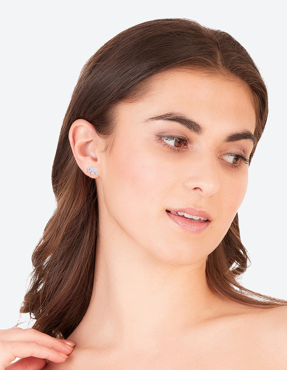 Mini Elephant Stud Earrings