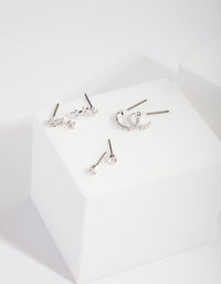 CUBZ SS CZ HUGGIE STAR 3PK ER@ - link has visual effect only