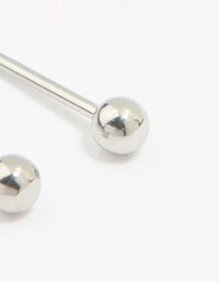 Surgical Stainless Steel 3MM Ball Piercing Stud - link has visual effect only