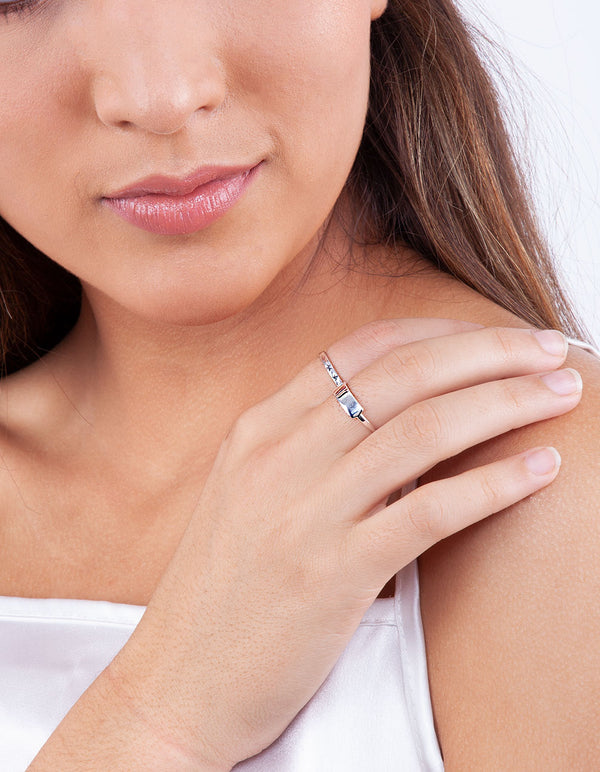 Sterling Silver Rockstar Ring