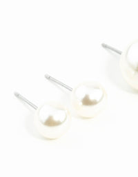 Pearl Stud Earring Pack - link has visual effect only