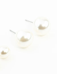 Pearl Stud Earring Pack - link has visual effect only