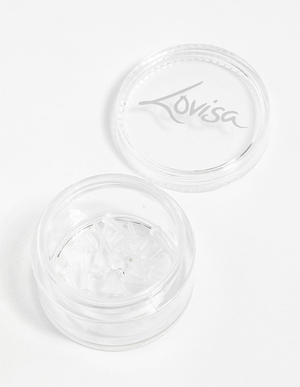 Plastic Sensitive Silicone Earrings