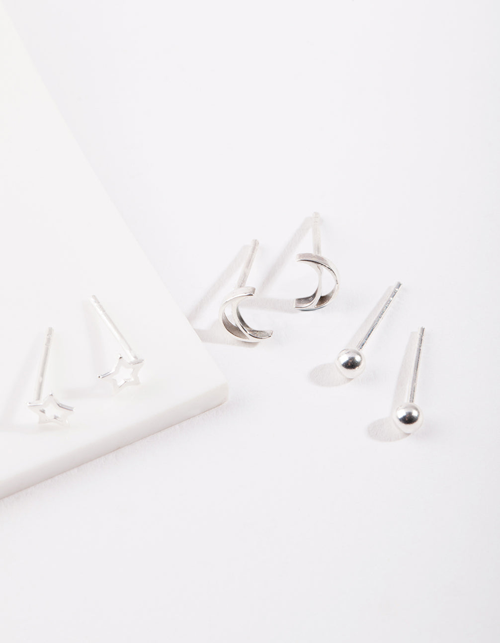 Sterling Silver Celestial Earring Pack