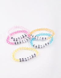 Kids Tropical Bead Besties Bracelet 5-Pack - link has visual effect only